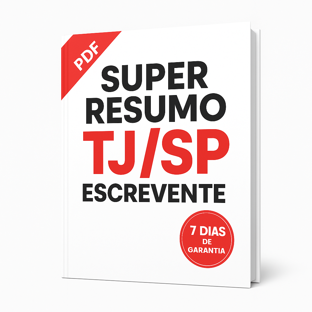 Capa do material TJSP Super Resumo